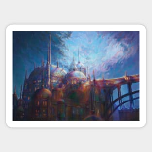 Ul'dah At Night FFXIV Sticker